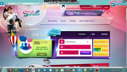 Kameralı Sohbet Giriş