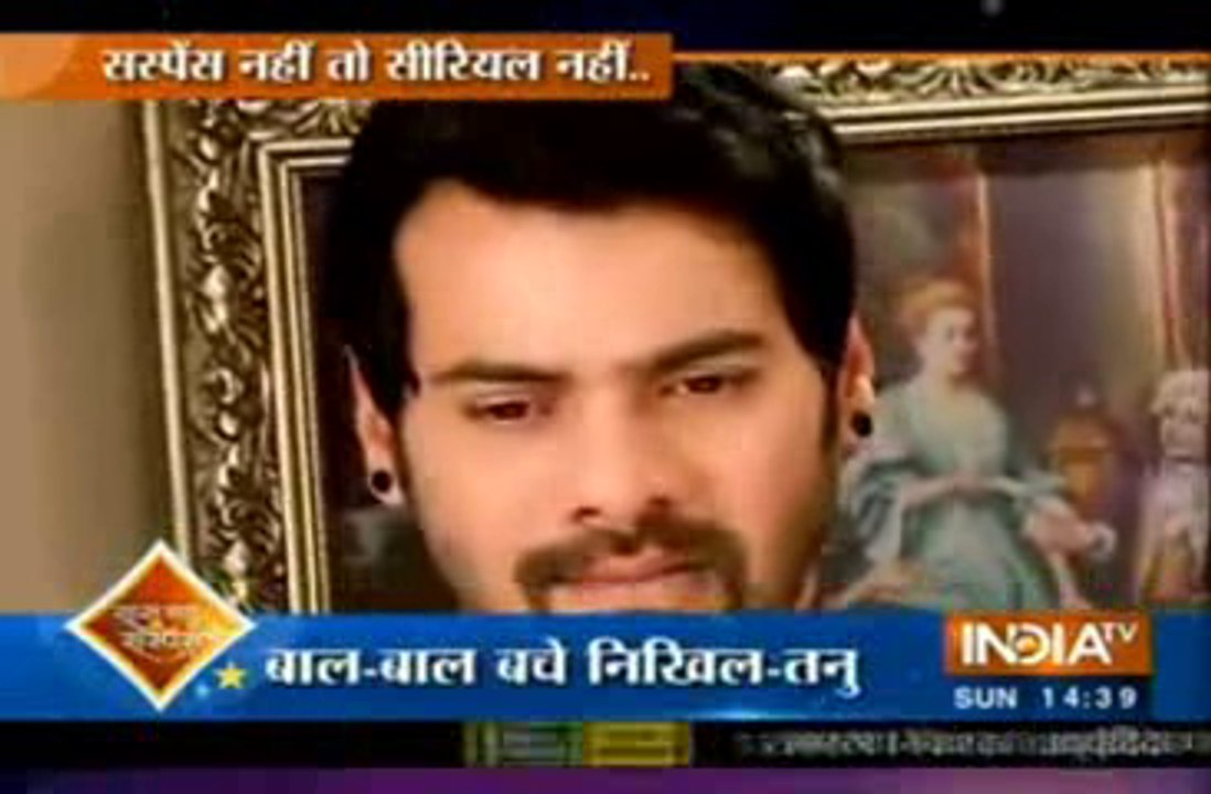 Abhi Ki Jasoosi Se Baal Baal Bache Tanu Aur Nikhil 21st February 2016 Kumkum Bhagya