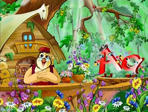 Развивающие мультфильмы Совы - Азбука Малышка. Буква А