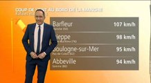 Coup de vent dimanche sur le nord-ouest