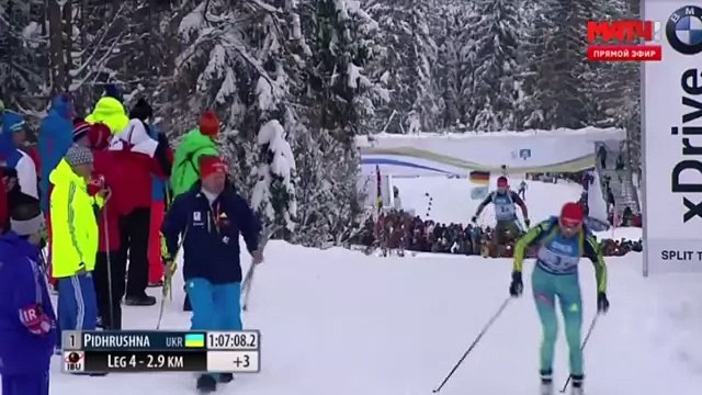 Биатлон 2015-2016. Самое страшное падение шведской биатлонистки