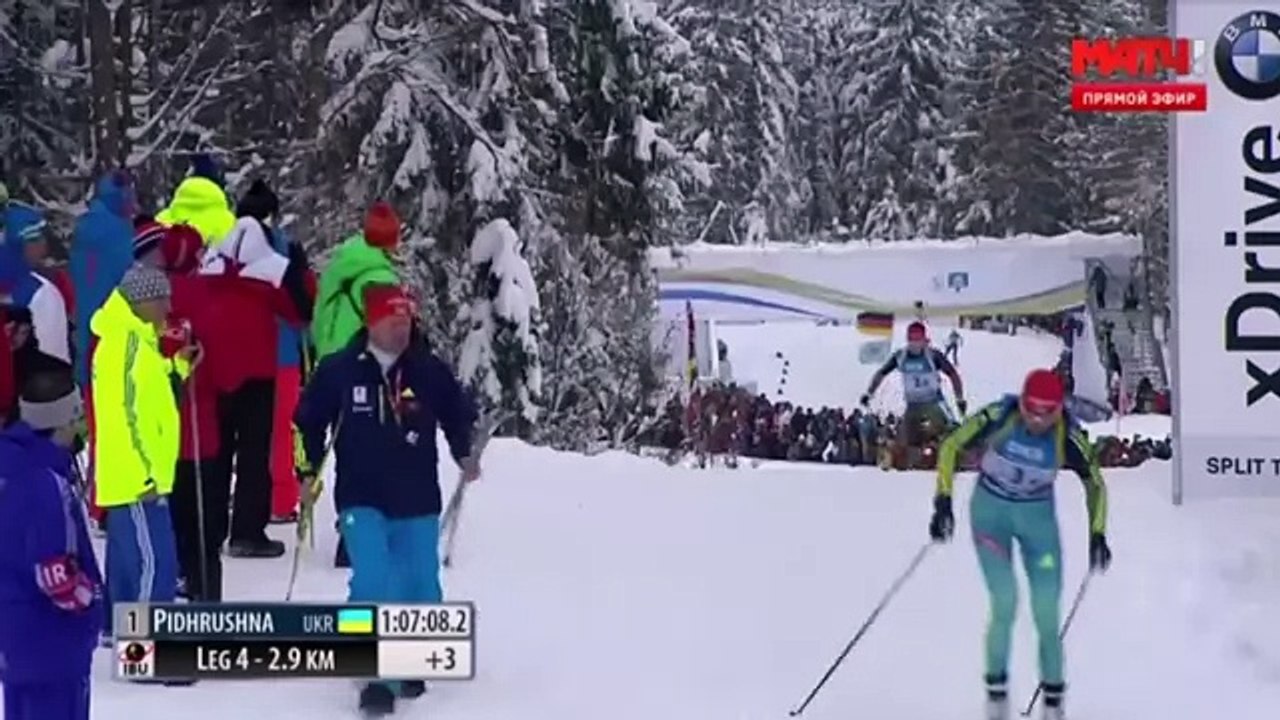 Биатлон 2015-2016. Самое страшное падение шведской биатлонистки