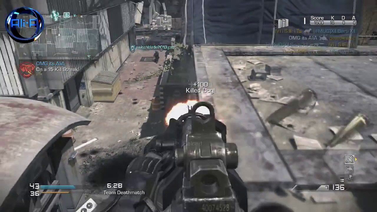 Call of Duty  GHOST multiplayer GAMEPLAY ! - 28-1 LOKI Killstreak! (COD Ghosts online today COD)