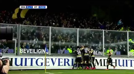 GOOOAL Nakamba GOAL 0-1  Graafschap vs Vitesse 21_02_2016
