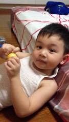 My Nephew singing "Mr Golden Sun..."