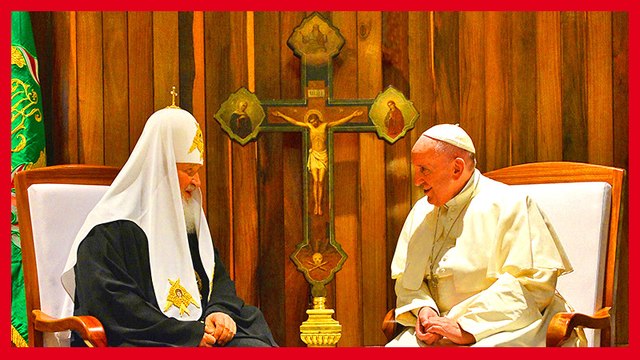 Russian Patriarch Kirill and Pope Francis meet in Cuba