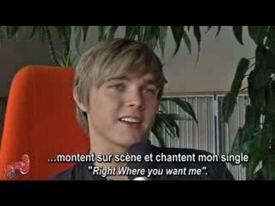 Interview de Jesse Mccartney pour NRJ