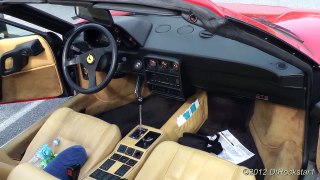 Ferrari 328 GTS Ride - In Car Accelerations & Drive-by!