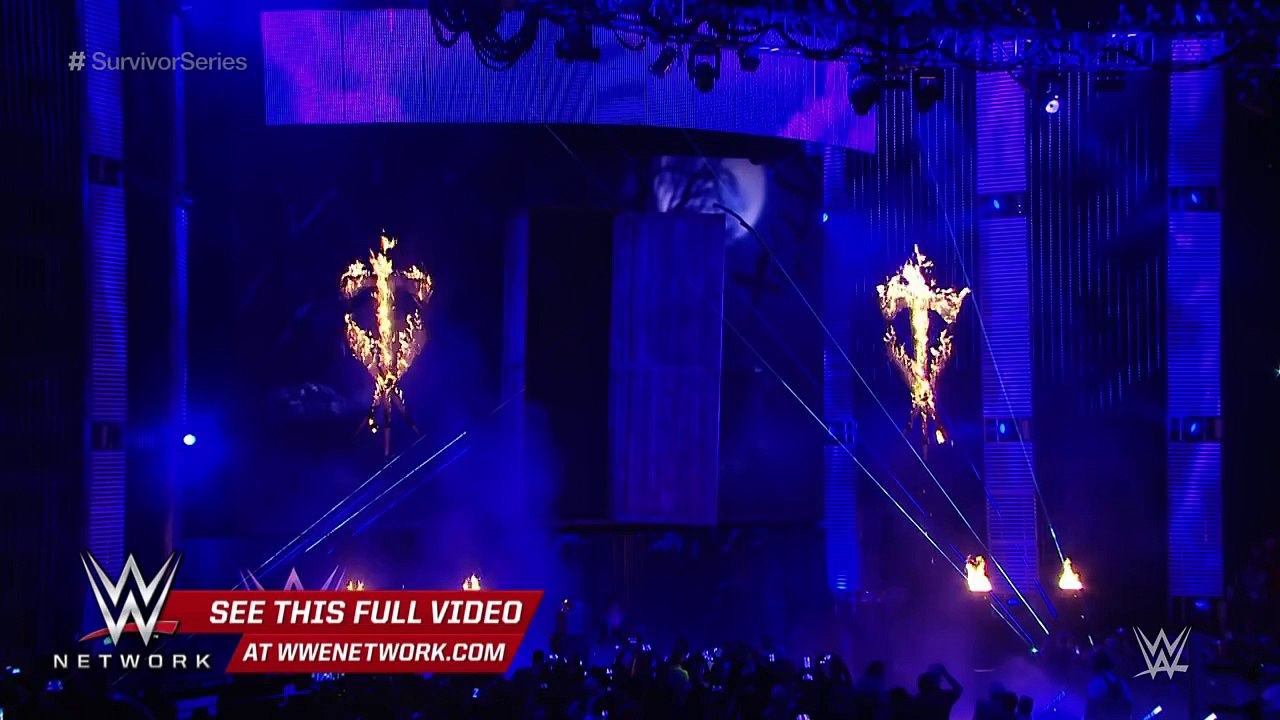 WWE Network׃ The Undertaker enters Philips Arena on a historic night׃ Survivor Series 2015