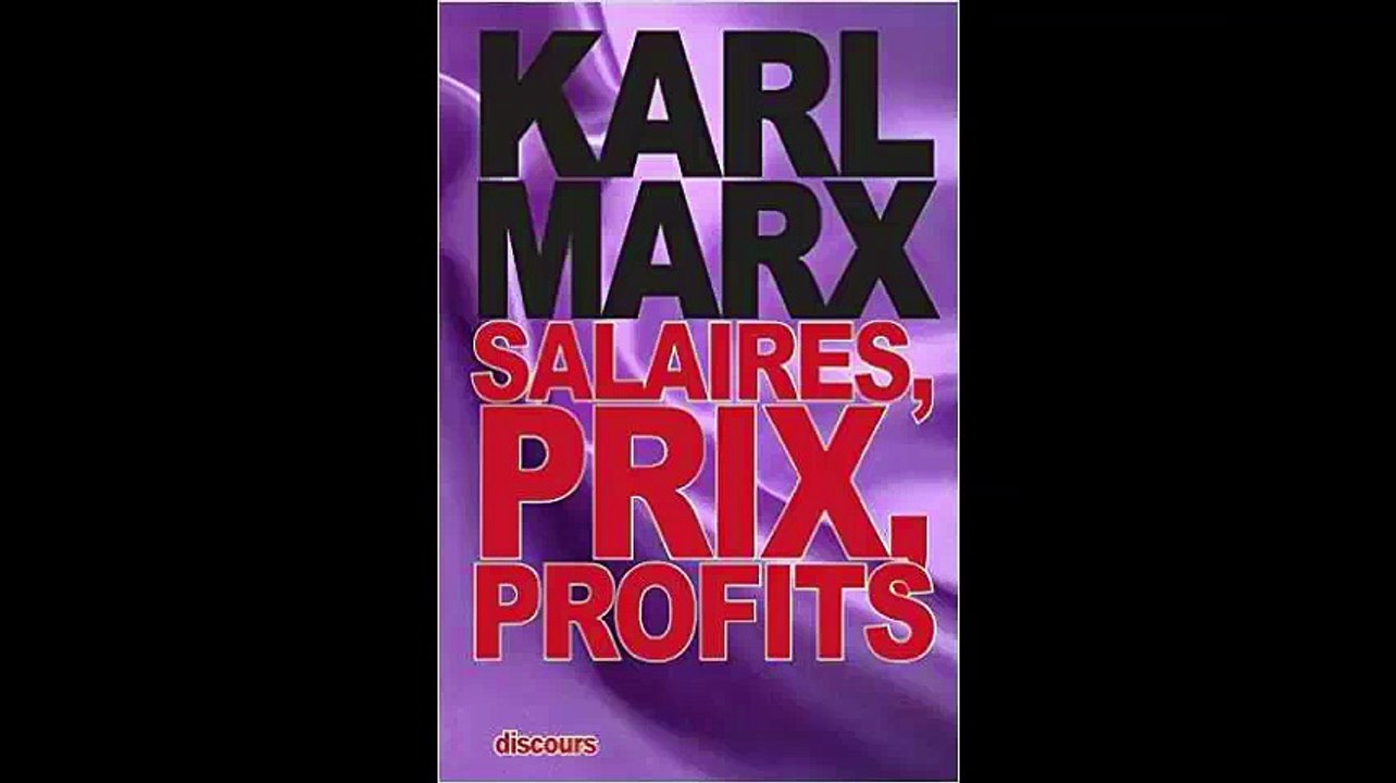 [Télécharger PDF] Salaires, prix, profits by Karl Marx