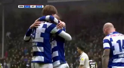 Vermeij GOAL 1-1 Graafschap vs Vitesse 21.02.2016