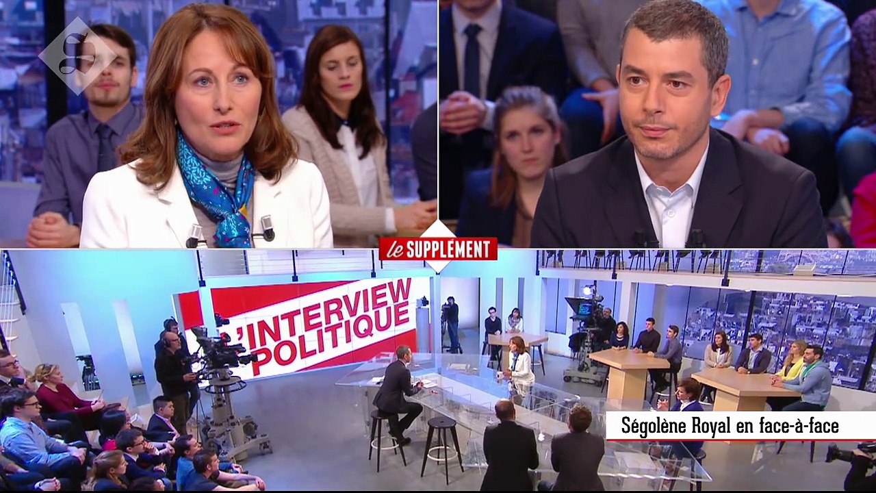 La Supplément du 21/02 - Interview de Ségolène Royal - CANAL +