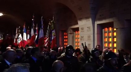 Centenaire de la bataille de Verdun. Messe à l'ossuaire de Douaumont