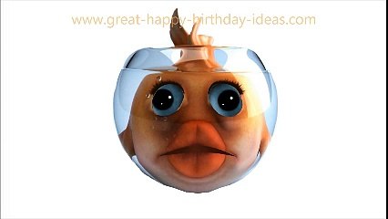 Happy Birthday Singing Fish!
