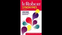 [Télécharger PDF] Le Robert Dictionnaire des synonymes et nuances by Collectif