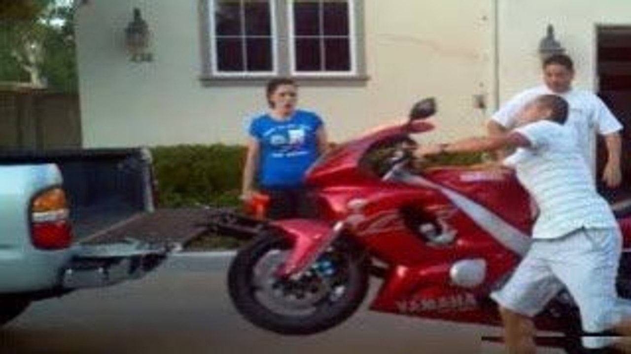 Bike Fails Loading Unloading