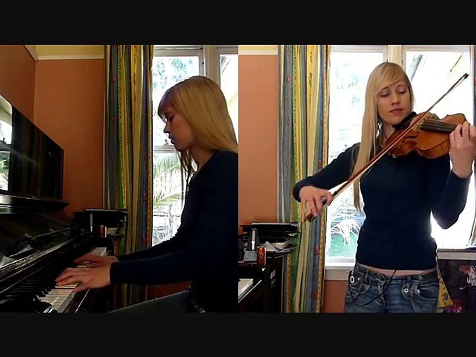 Lara plays the Game of Thrones theme on piano and violin
