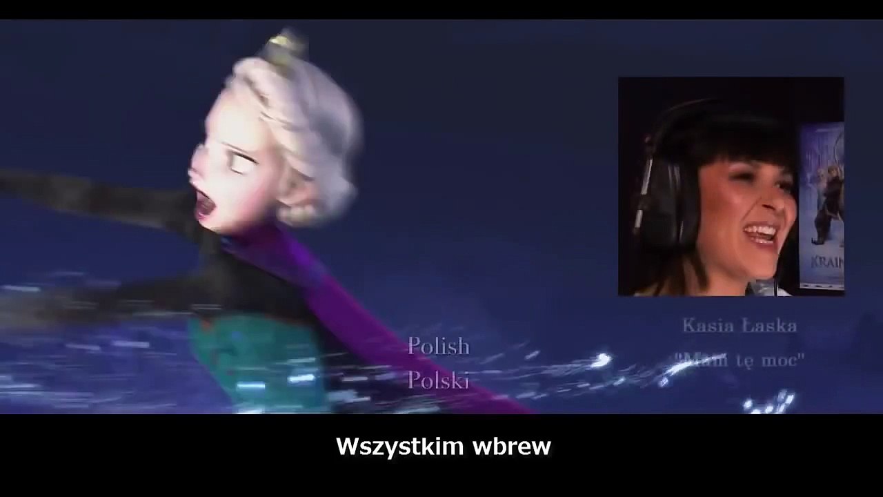 Frozen - Let It Go (25 Languages) [Video + Lyrics On Screen]
