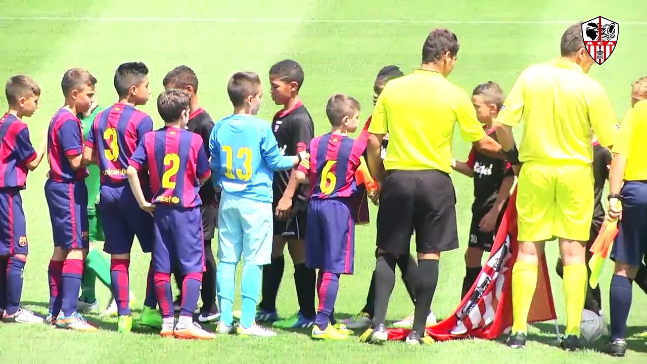 Tournoi de l'AC AJACCIO U11 - 1/2 finale- EA Guingamp - FC Barcelone U11