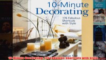 Download PDF  10Minute Decorating 176 Fabulous Shortcuts with Style FULL FREE