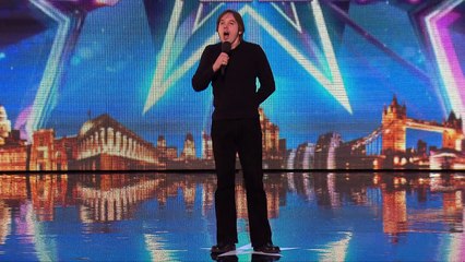 Andrew Fleming's desperate to make a good impression - Britain's Got Talent 2015