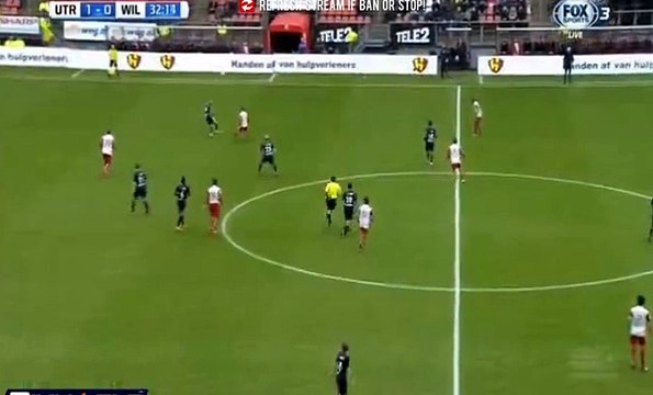 Boymans R. Goal - Utrecht 1 - 0 Willem II - 21-02-2016