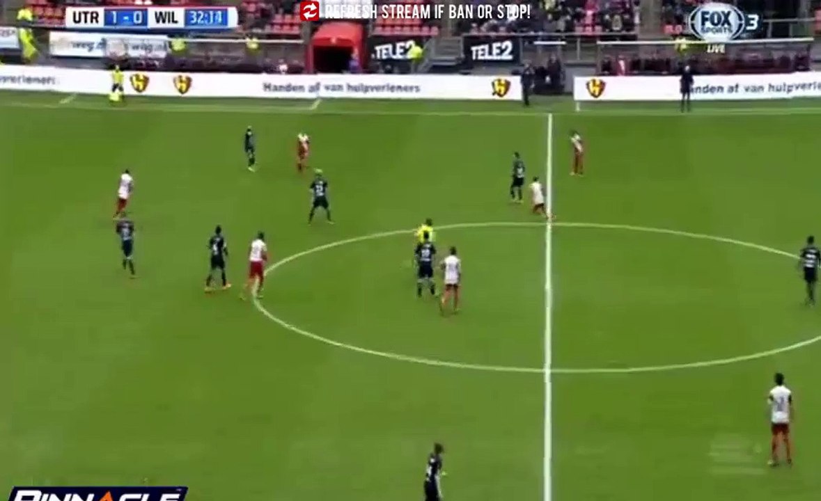 1 - 0 Ruud Boymans Goal - FC Utrecht vs Willem II