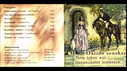 Moholi Dáridó - Nem lehet azt parancsolni