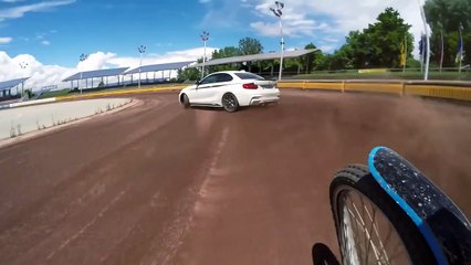 DRIFT RACING BMW M235i Vs SEEDWAY Motor Bike