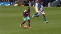 Victor Moses Goal - Blackburn Rovers vs West Ham United 1-1