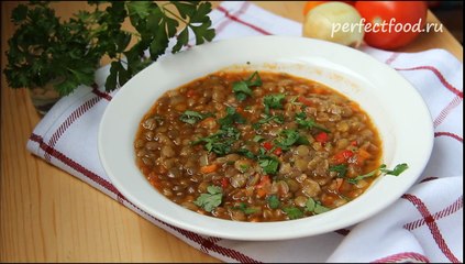 Болгарский суп из чечевицы - леща чорба. Рецепт