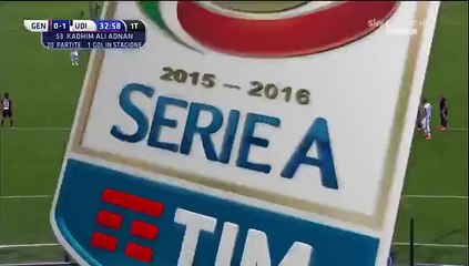 Ali Adnan Goal HD - Genoa 0-1 Udinese - 21-02-2016