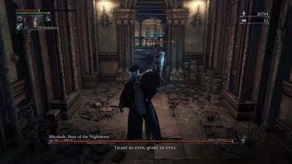 Bloodborne Micolash Boss Gameplay 1