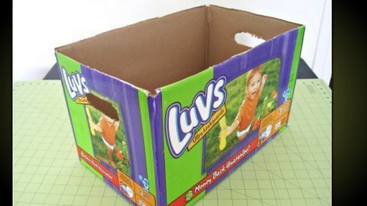 Как сделать Органайзер для белья из коробки