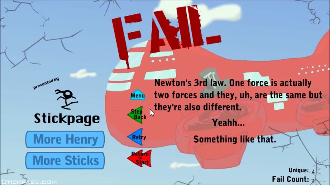 Lets play- The Adventures of Henry Stickman: Infiltrating the Airship