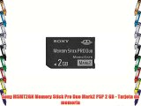 Sony MSMT2GN Memory Stick Pro Duo Mark2 PSP 2 GB - Tarjeta de memoria