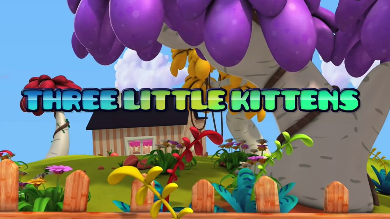 Three Little Kittens | English Nursery Rhymes | Nursery Rhyme for ...