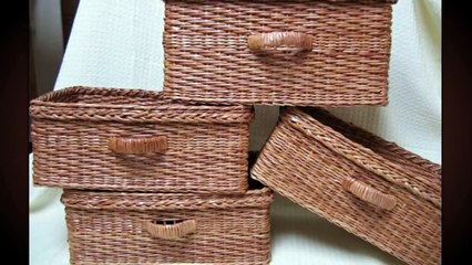 Корзина из газет своими руками.