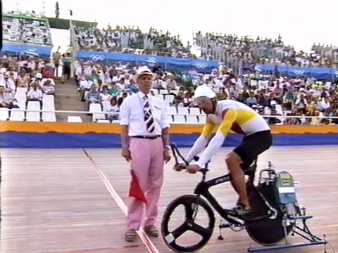 Chris Boardman Individual Pursuit Final Barcelona Olympics 1992