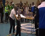 Remise des coupes Tournoi u13 Futsal Bègles (fair play et 9eme place)