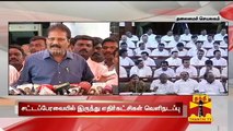 Puthiya Tamilagam Stages Walkout For Denying To Talk in Assembly Session - Thanthi TV