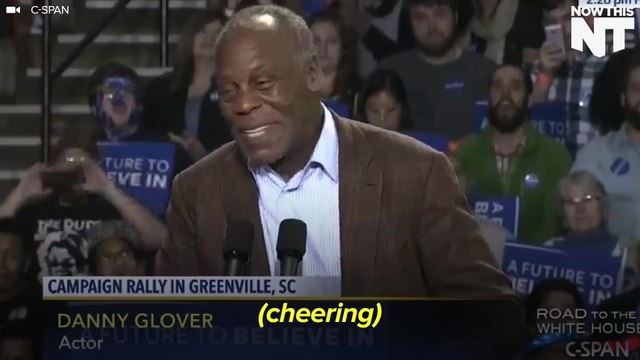 Watch Danny Glover's Passionate Bernie Sanders Endorsement