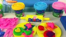 ❤ Peppa Pig Play Doh Dough Set Cupcakes Cakes Maker Plastilina Plasticine пластилин プラスティシーン ❤