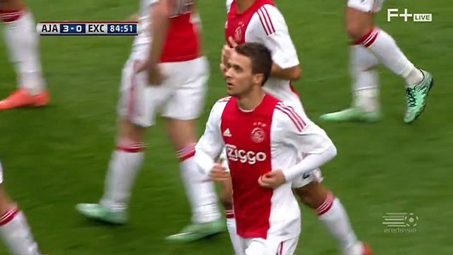 3-0 Davy Klaassen Goal - AFC Ajax 3-0 SBV Excelsior 21.02.2016