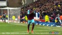 Emmanuel Emenike Goal Blackburn 1 - 4 West Ham FA Cup 21-2-2016