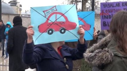 Sivas'ta 'Pembe Taksi' Uygulamasına Tepki