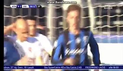 Andrea Conti Super Goal - Atalanta 1-2 Fiorentina 21-02-2016