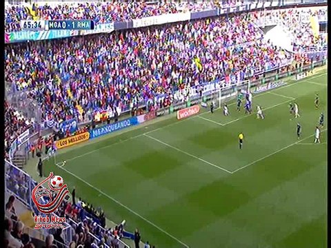 هدف مالاجا الاول ( مالاجا 1-1 ريال مدريد ) الدورى الاسباني