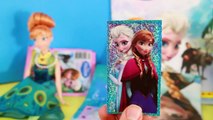 Queen Frozen Fever Elsa & Princess Anna Toy Dolls Disney Surprise stickers POSTER