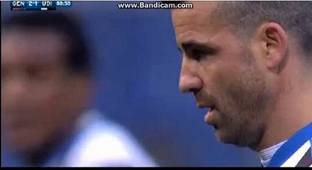 S uper Save  by Perin, and Di Natale penalty miss in the last seconds   -  Genoa 2 - 1 Udinese